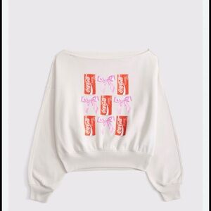Abercrombie & Fitch Diet Coke Off Shoulder